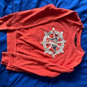Ralph Lauren Nautical Red Kids Sweatshirt